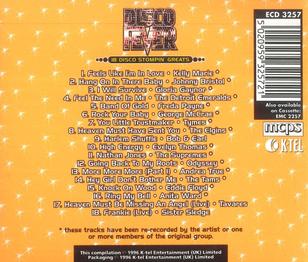 Various : Disco Fever (CD, Comp)