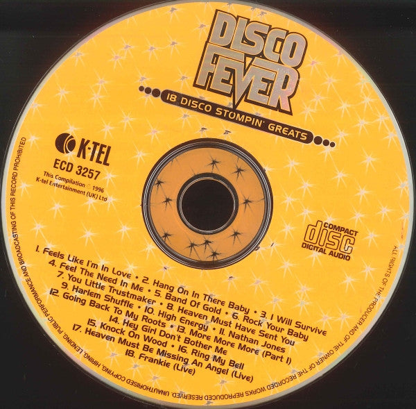 Various : Disco Fever (CD, Comp)