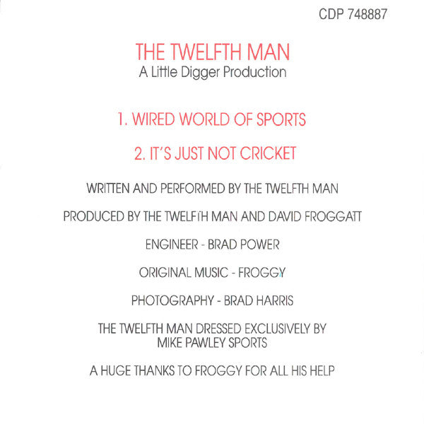 The Twelfth Man* : Wired World Of Sports (CD, Album)