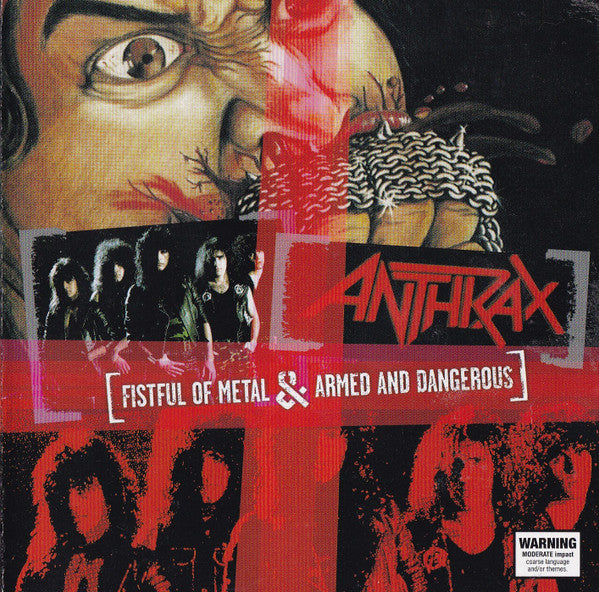 Anthrax : Fistful Of Metal & Armed And Dangerous (CD, Comp)
