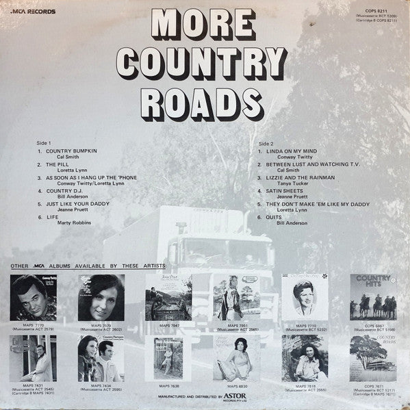 Various : More Country Roads (LP, Comp)