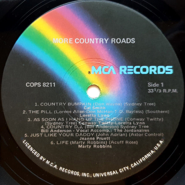 Various : More Country Roads (LP, Comp)