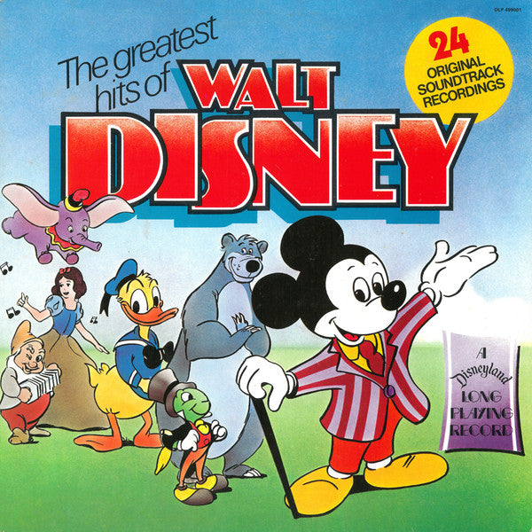 Various : The Greatest Hits Of Walt Disney (LP, Comp)