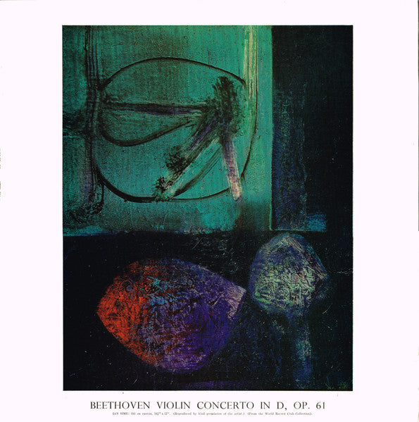 Beethoven* : Violin Concerto In D Opus 61 (LP, Album, Club, RE)