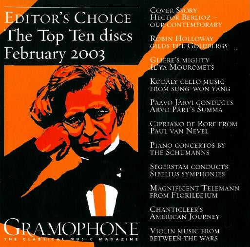 Various : Gramophone Editor's Choice: The Top Ten Discs February 2003 (CD, Comp)