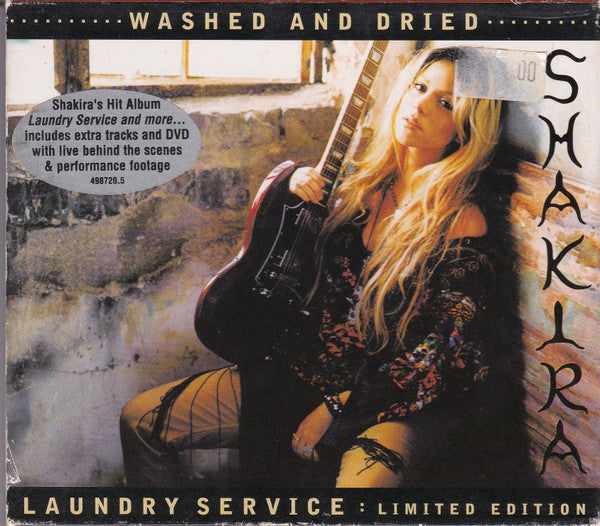 Shakira : Laundry Service: Washed And Dried (CD, Album, S/Edition + DVD-V, PAL + Ltd)