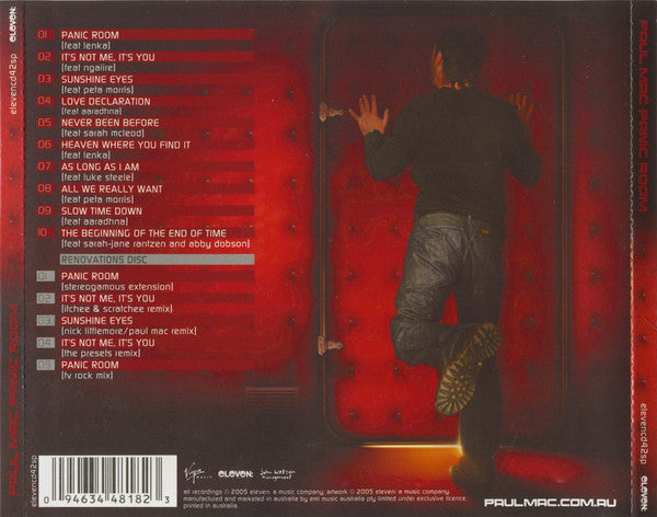 Paul Mac* : Panic Room (CD, Album)