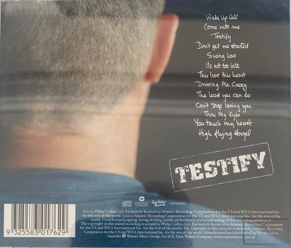 Phil Collins : Testify (CD, Album)