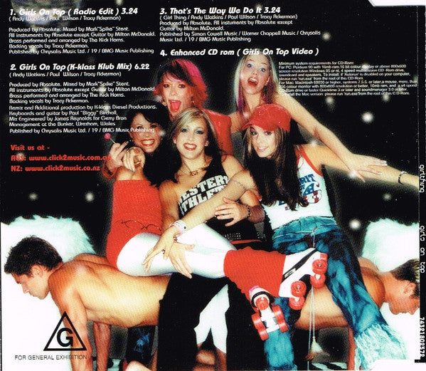 Girl Thing : Girls On Top (CD, Single, Enh)