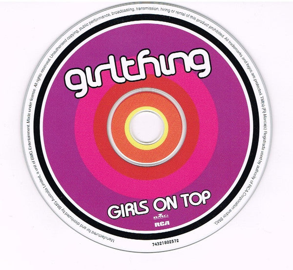 Girl Thing : Girls On Top (CD, Single, Enh)