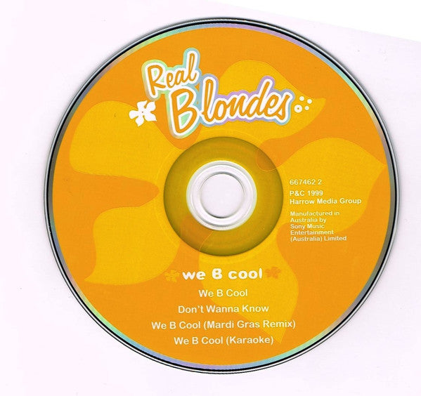 Real Blondes : We B Cool (CD, Single, Jew)