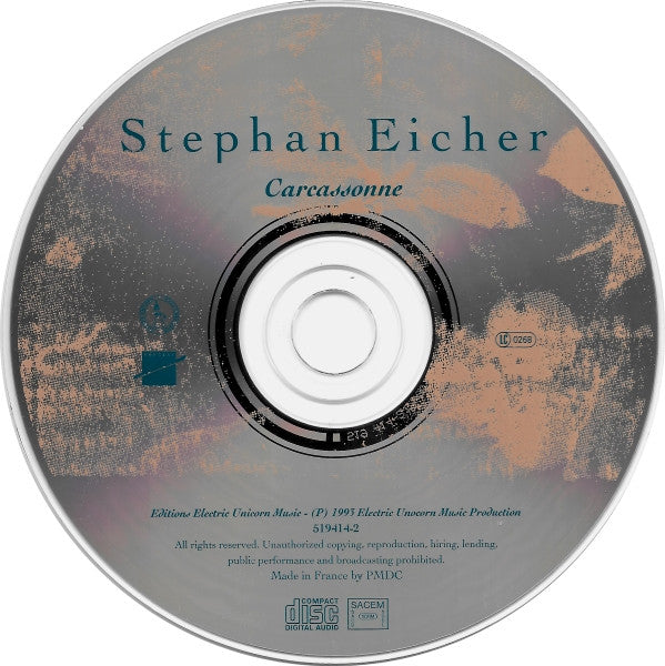 Stephan Eicher : Carcassonne (CD, Album)