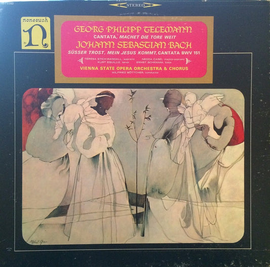 Georg Philipp Telemann, Johann Sebastian Bach : Cantatas (LP)