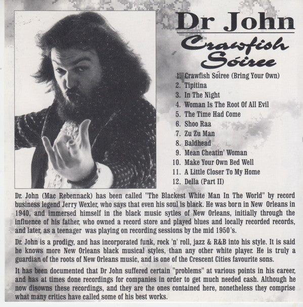 Dr John* : Crawfish Sóiree (CD, Comp)