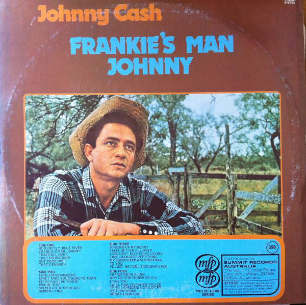 Johnny Cash : Frankie's Man Johnny (2xLP, Comp)