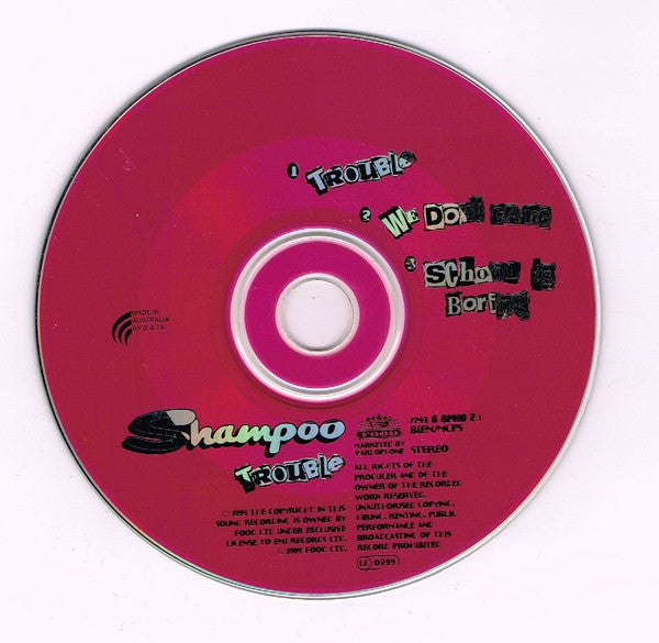 Shampoo : Trouble (CD, Single, Sli)