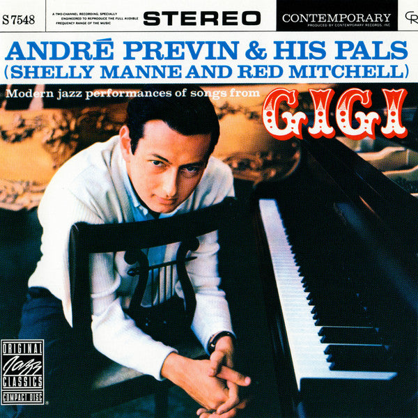 André Previn & His Pals : Modern Jazz Performances Of Songs From Gigi (CD, Album, RE)