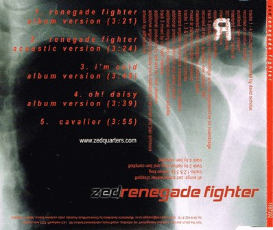 Zed (2) : Renegade Fighter (CD, Maxi)