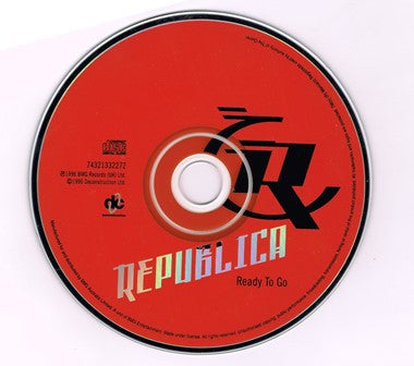Republica : Ready To Go (CD, Single, Jew)