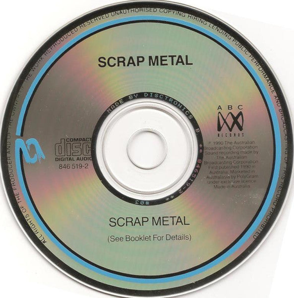 Scrap Metal (2) : Scrap Metal (CD, Album)