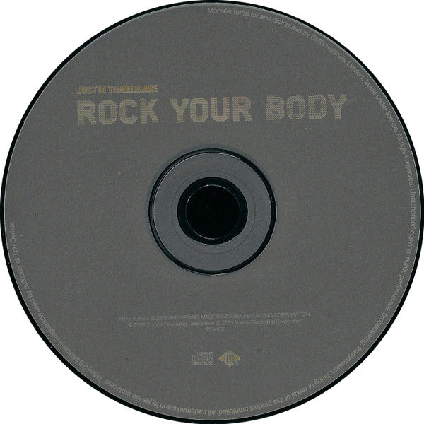 Justin Timberlake : Rock Your Body (CD, Single)