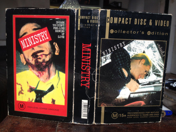 Ministry : In Case You Didn't Feel Like Showing Up (Live) (Box, Ltd + CD + VHS, PAL)