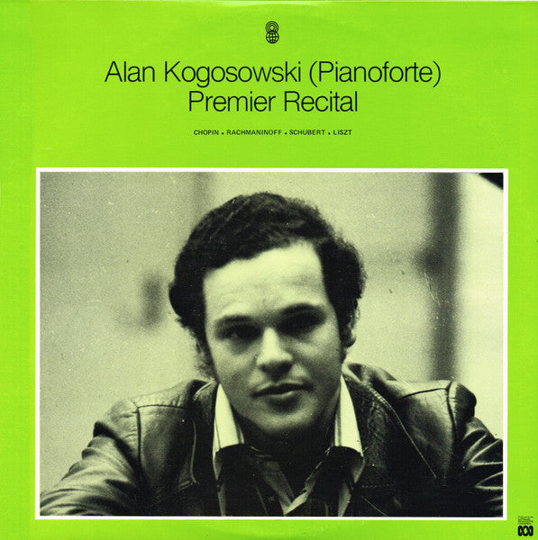 Alan Kogosowski : Premier Recital  (LP, Album, Club)