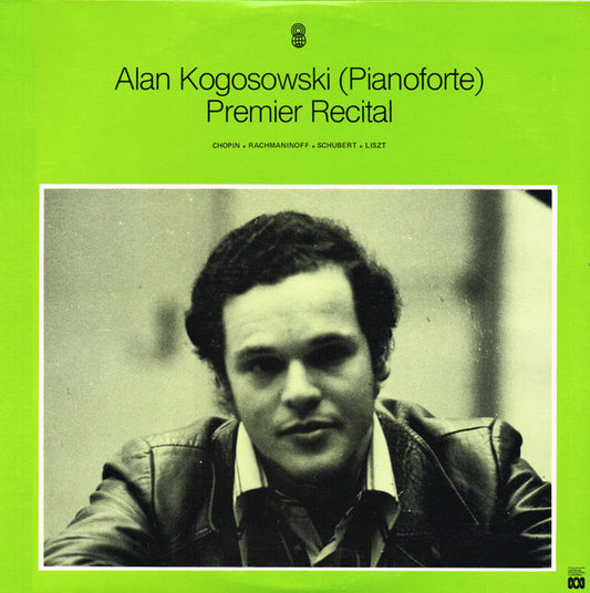 Alan Kogosowski : Premier Recital  (LP, Album, Club)