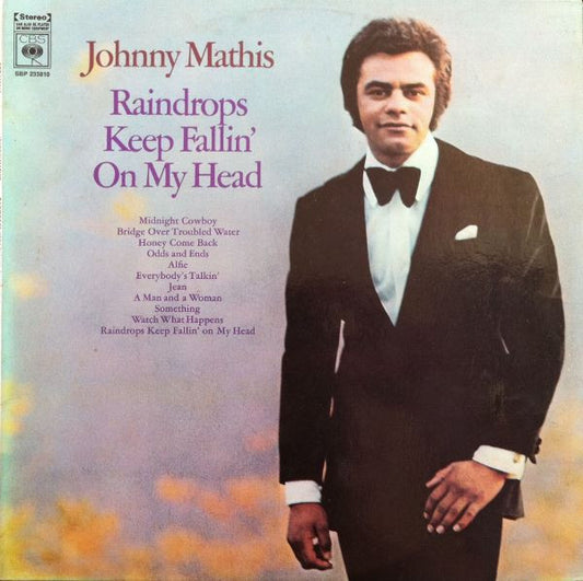 Johnny Mathis : Raindrops Keep Fallin' On My Head (LP, Album)