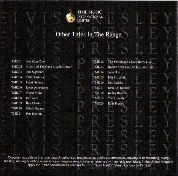 Elvis Presley : "Maybellene" (CD, Comp, RE)