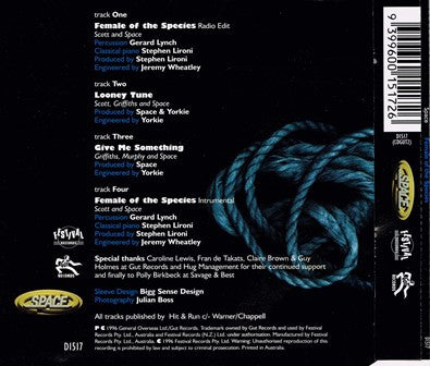 Space (4) : Female Of The Species (CD, Single, J-C)