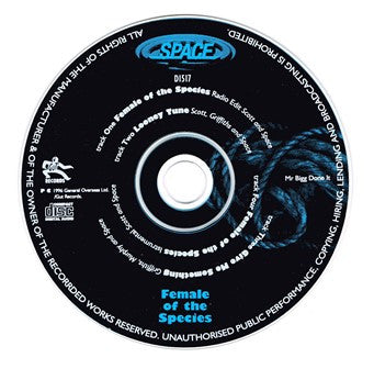 Space (4) : Female Of The Species (CD, Single, J-C)