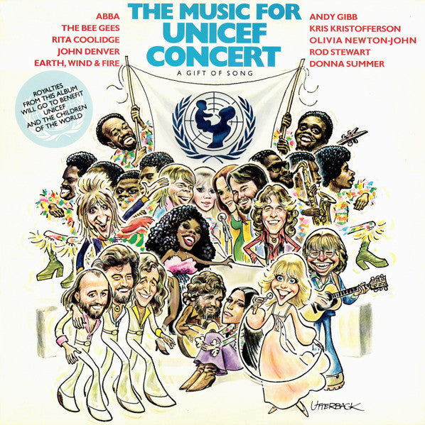 Various : Music For Unicef Concert (A Gift Of Song) (LP, Album)