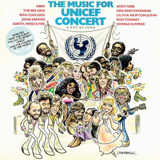 Various : Music For Unicef Concert (A Gift Of Song) (LP, Album)