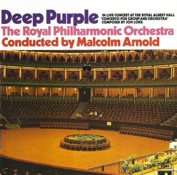 Deep Purple, Royal Philharmonic Orchestra Conducted By Malcolm Arnold : Concerto For Group And Orchestra (CD, Album, RE)