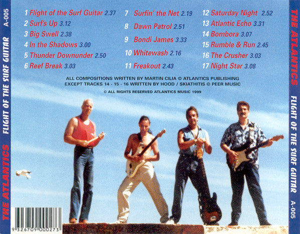The Atlantics : Flight Of The Surf Guitar (CD, Album)