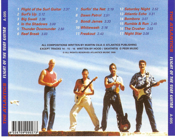 The Atlantics : Flight Of The Surf Guitar (CD, Album)