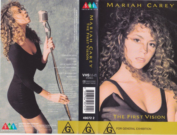 Mariah Carey : The First Vision (VHS, PAL)