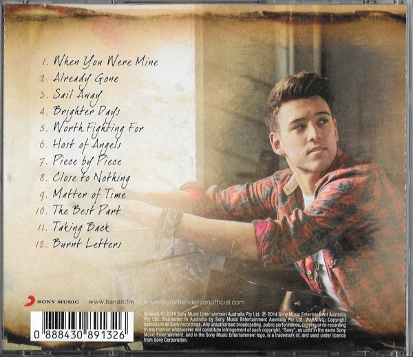 Taylor Henderson (2) : Burnt Letters (CD, Album)