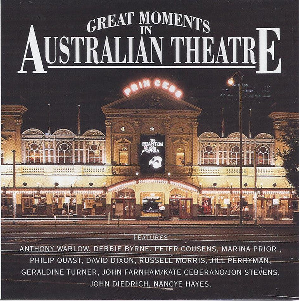 Various : Great Moments In Australian Theatre (CD, Album, Comp)