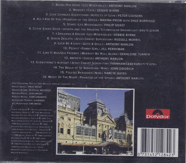 Various : Great Moments In Australian Theatre (CD, Album, Comp)