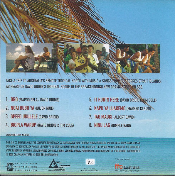 Various : Remote Area Nurse (RAN) - Selected Tracks From The New Australian Drama Series On SBS  (CD, Promo, Smplr, Car)