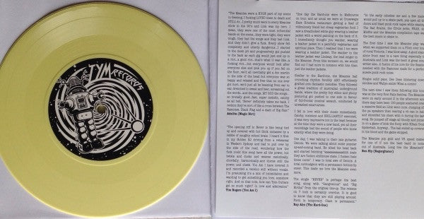 The Meanies : Never (7", Ltd, Num, RE, Yel)