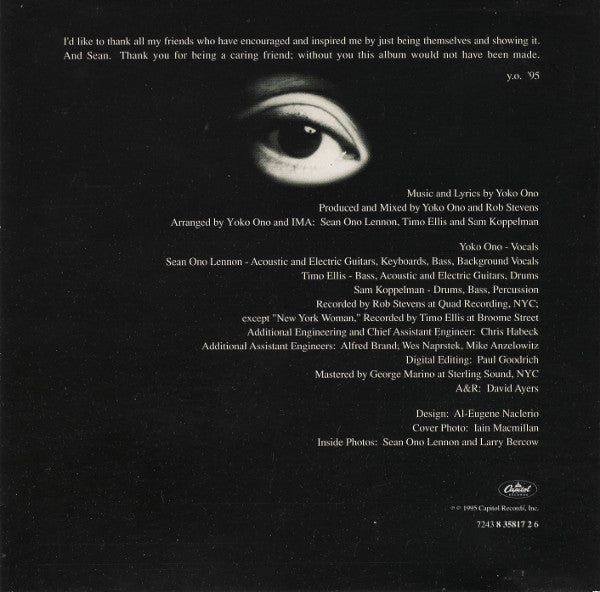 Yoko Ono / Ima (2) : Rising (CD)