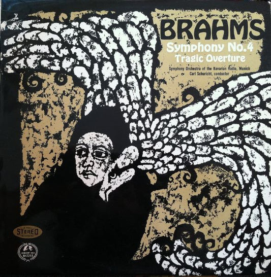 Johannes Brahms - Symphonie-Orchester Des Bayerischen Rundfunks, Carl Schuricht : Symphony No. 4 & Tragic Overture (LP, Album)