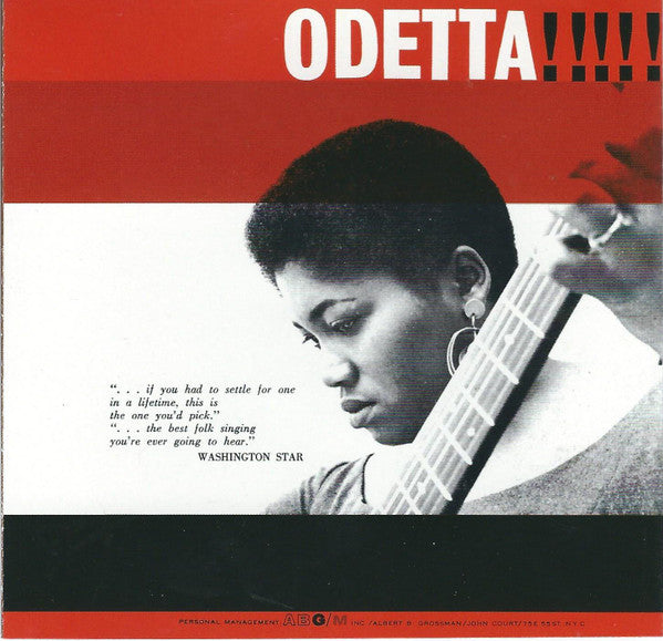 Odetta : Odetta Sings Dylan (CD, Album, RE)