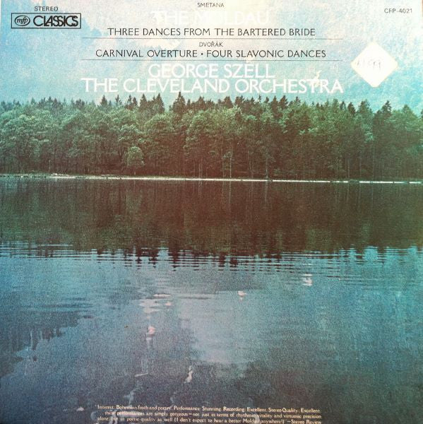 Smetana* / Dvořák* : Szell*, Cleveland Orchestra* : The Moldau, Three Dances From The Bartered Bride / Carnival Overture - Four Slavonic Dances (LP, Comp)