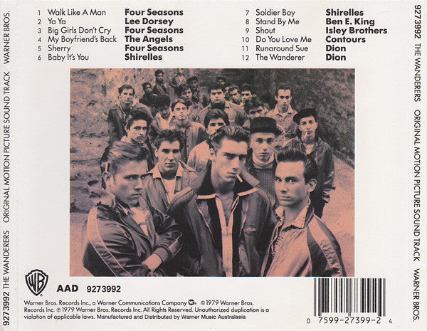 Various : The Wanderers - Original Motion Picture Soundtrack (CD, Comp)