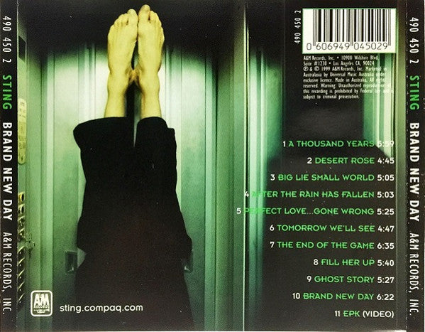 Sting : Brand New Day (CD, Album, Enh)
