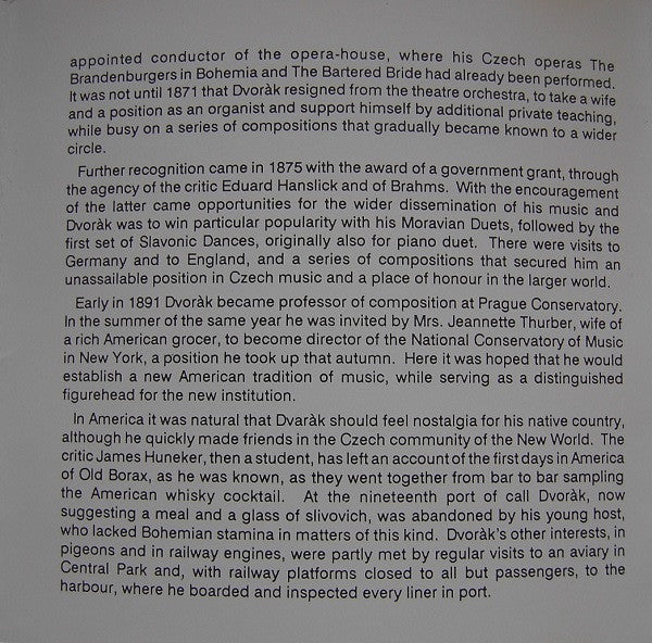 Antonín Dvořák / Slovak Radio Symphony Orchestra - Ondrej Lenárd : Symphony No. 9 "New World" - Slavonic Dances Op. 72, Nos. 1, 2, 7 & 8 (CD, Comp)